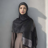 Gold Thread Tassel Hijabs